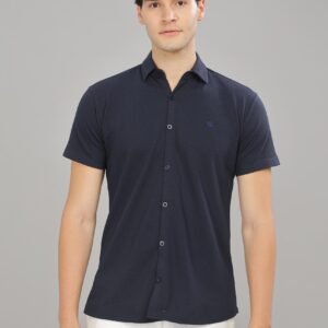 PR3 Shirts 004 – Navy || Half Sleeve Shirt