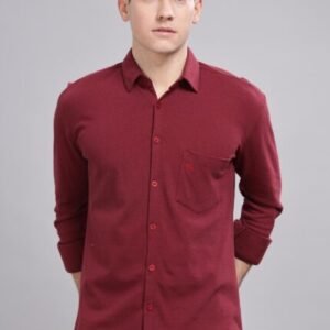 PR3 Shirts 003 – Maroon|| Full Sleeve Shirt