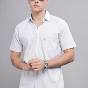 PR3 Shirts 003 –  Silver || Half Sleeve Shirt