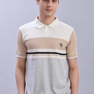 PR3 SS 001 Biscut Melange Polo T Shirts