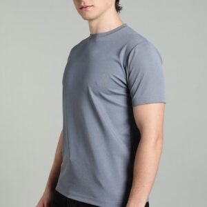 RHSO2|| GREY|| Round Neck Half Sleeve-CS