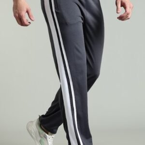 TP 003 || Dark grey white|| Track Pants