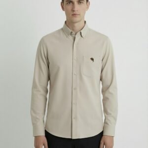 LS 003 || SANDY GREY|| Full Sleeve Shirt