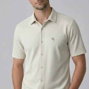 TS001  ||WHITE|| Half Sleeve Shirt