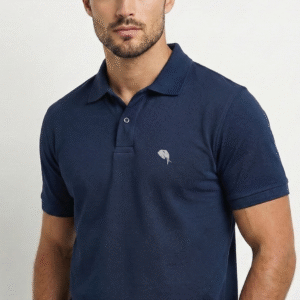 PR46||NAVY|| 100% Cotton T-Shirt