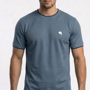 RHSO2B||BLUE|| Round Neck Half Sleeve