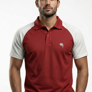 PR3 SS 007A|| MAROON|| 100% Cotton T-Shirt