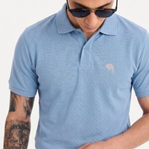 PR3 SS 008B|| SKYBLUE|| 100% Cotton T-Shirt