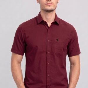 LS 005 || MAROON||Half Sleeve Shirt