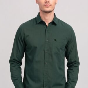 LS 005 || OLIVE|| Full Sleeve Shirt